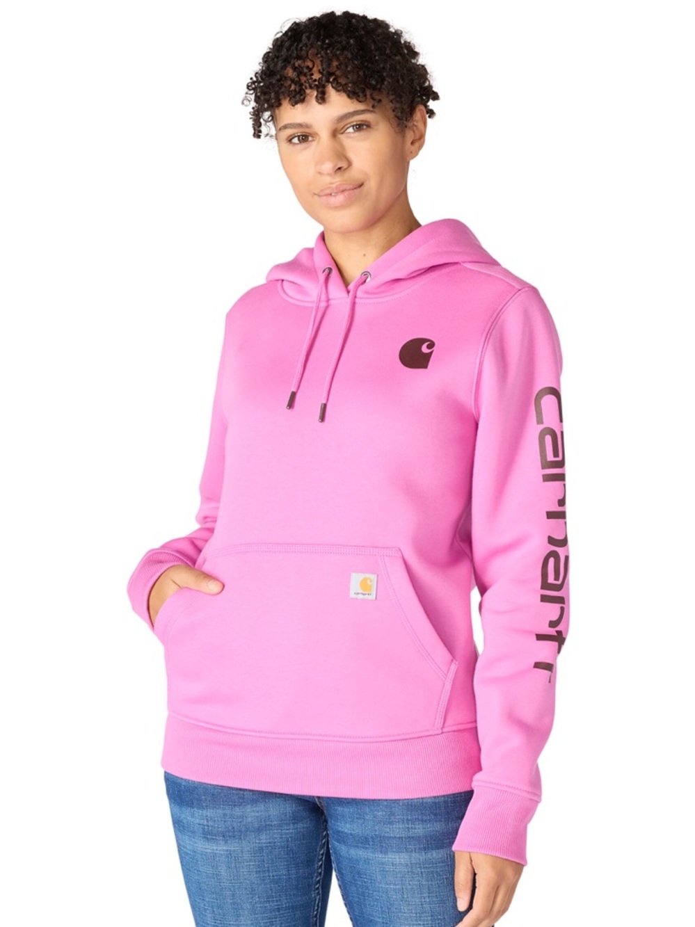 Carhartt® Women’s Clarksburg Graphic Sleeve Pullover Hoodie L